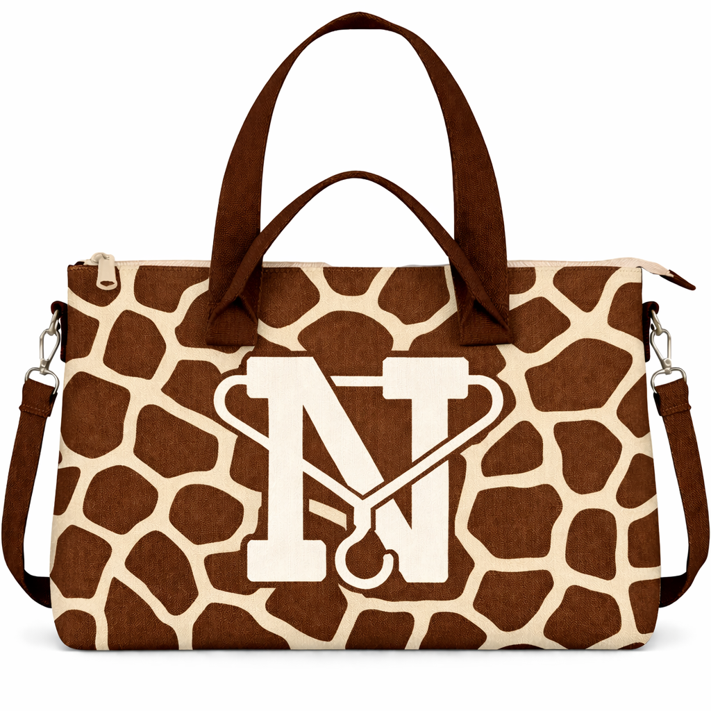 Afrooklyn Ankees Messenger Crossbody *GIRAFFE* + Organizer Insert