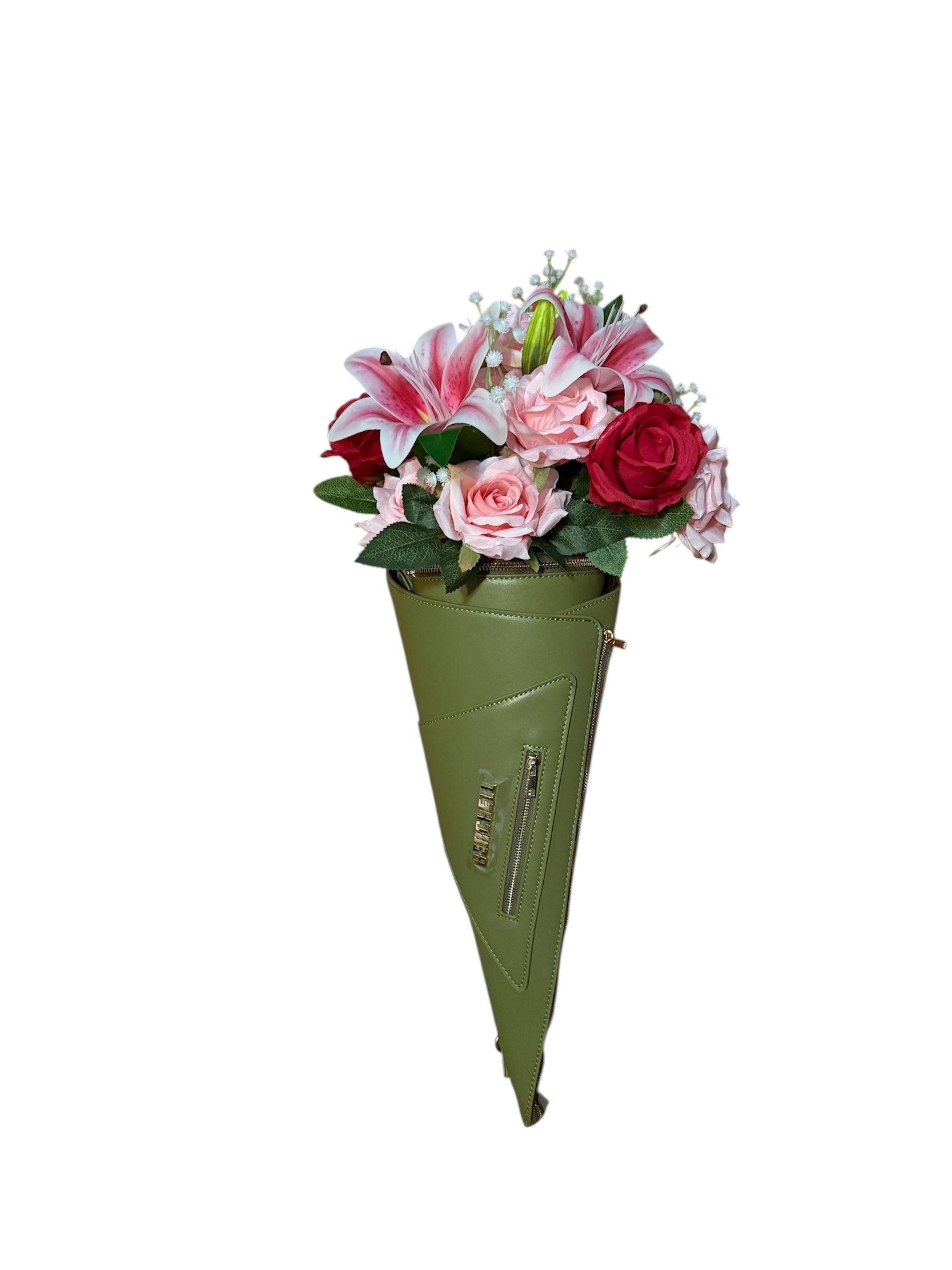 Berchell Bouquet Bag Olive x Lily&Rose