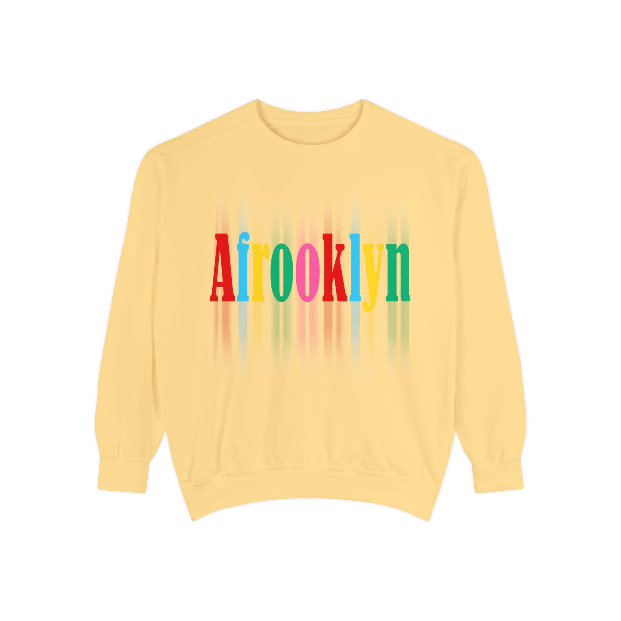 Afrooklyn Sweatshirt — Colorful Afrocentric Pride Pullover