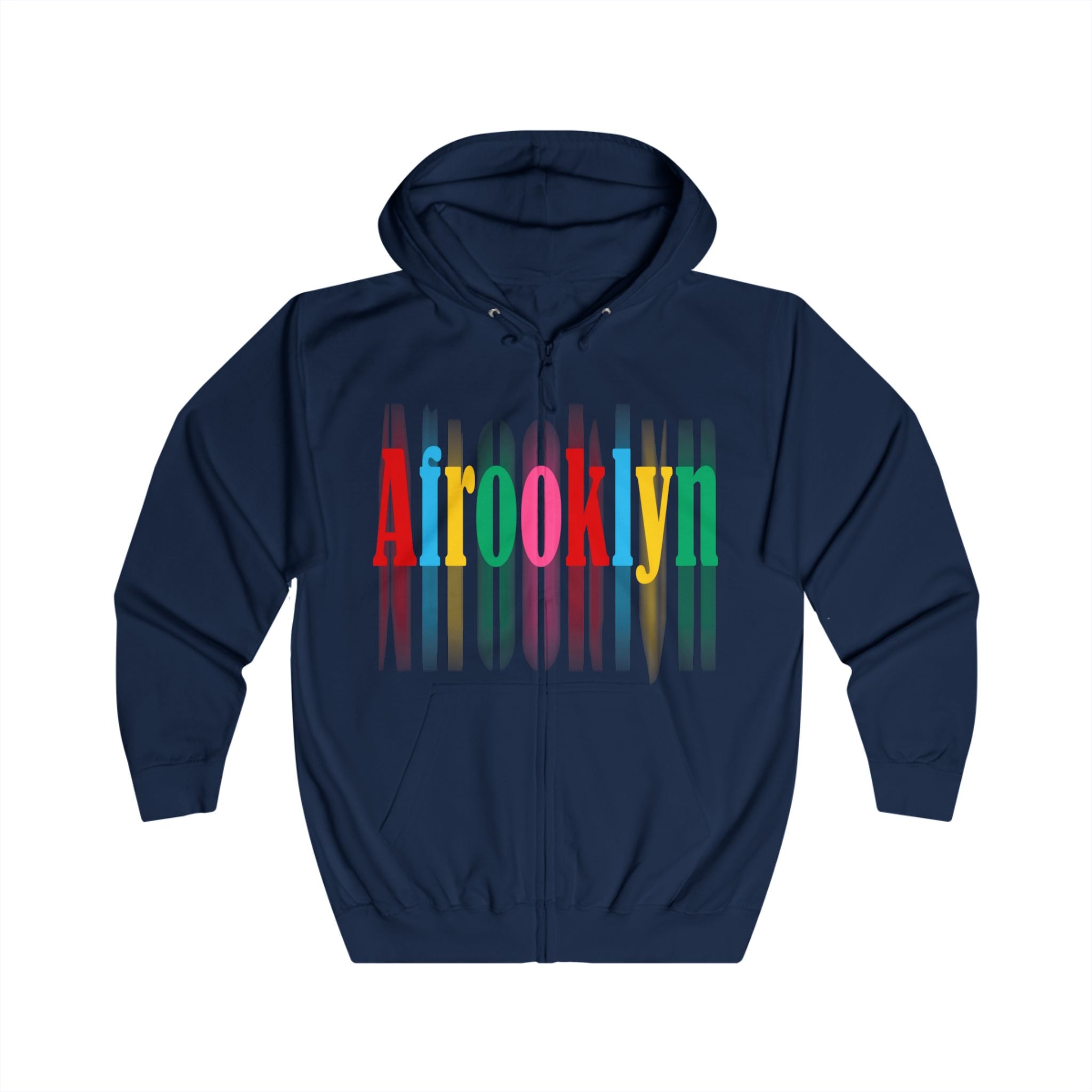 Afrooklyn *IN LIVING COLOR* Zip Hoodie