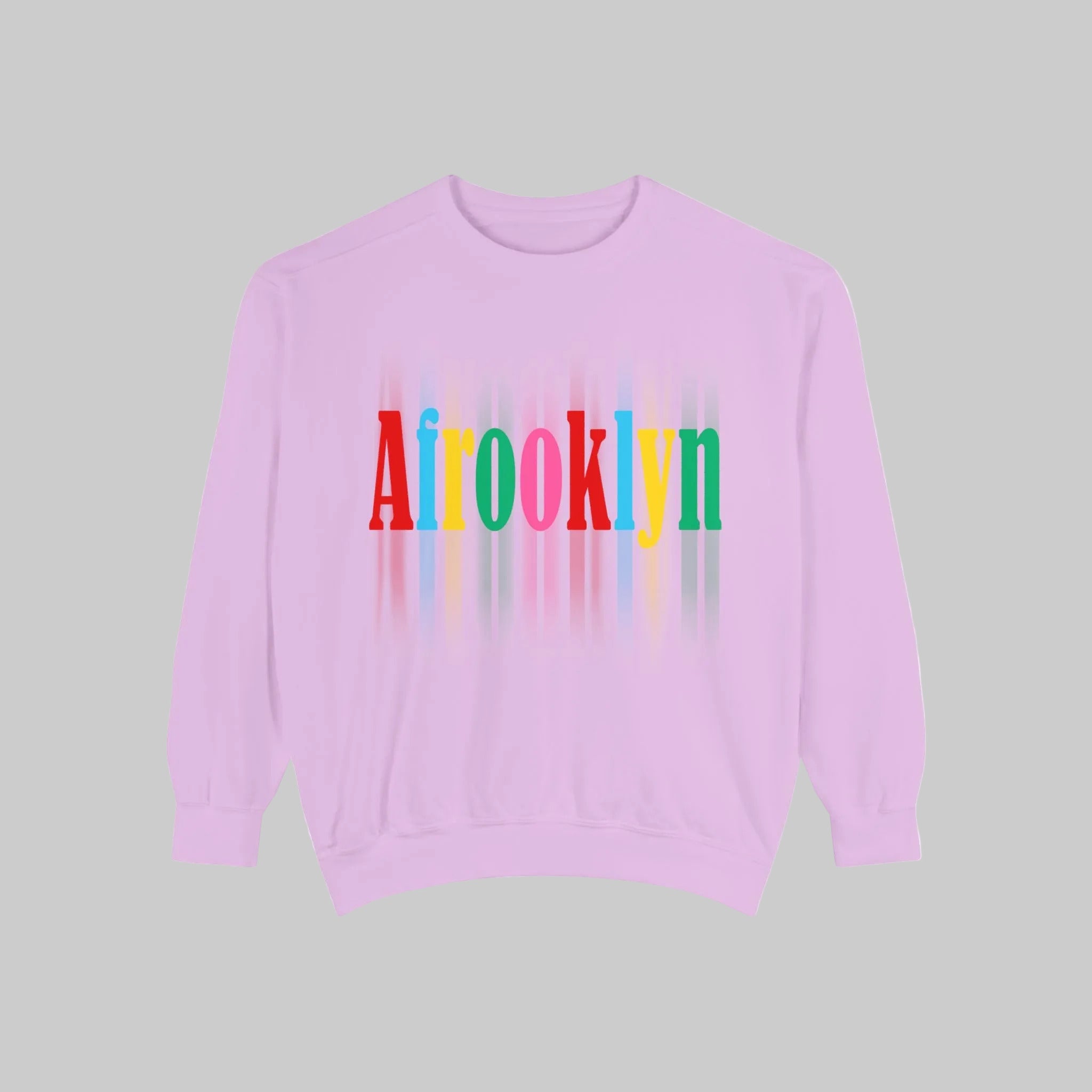 Afrooklyn Sweatshirt — Colorful Afrocentric Pride Pullover