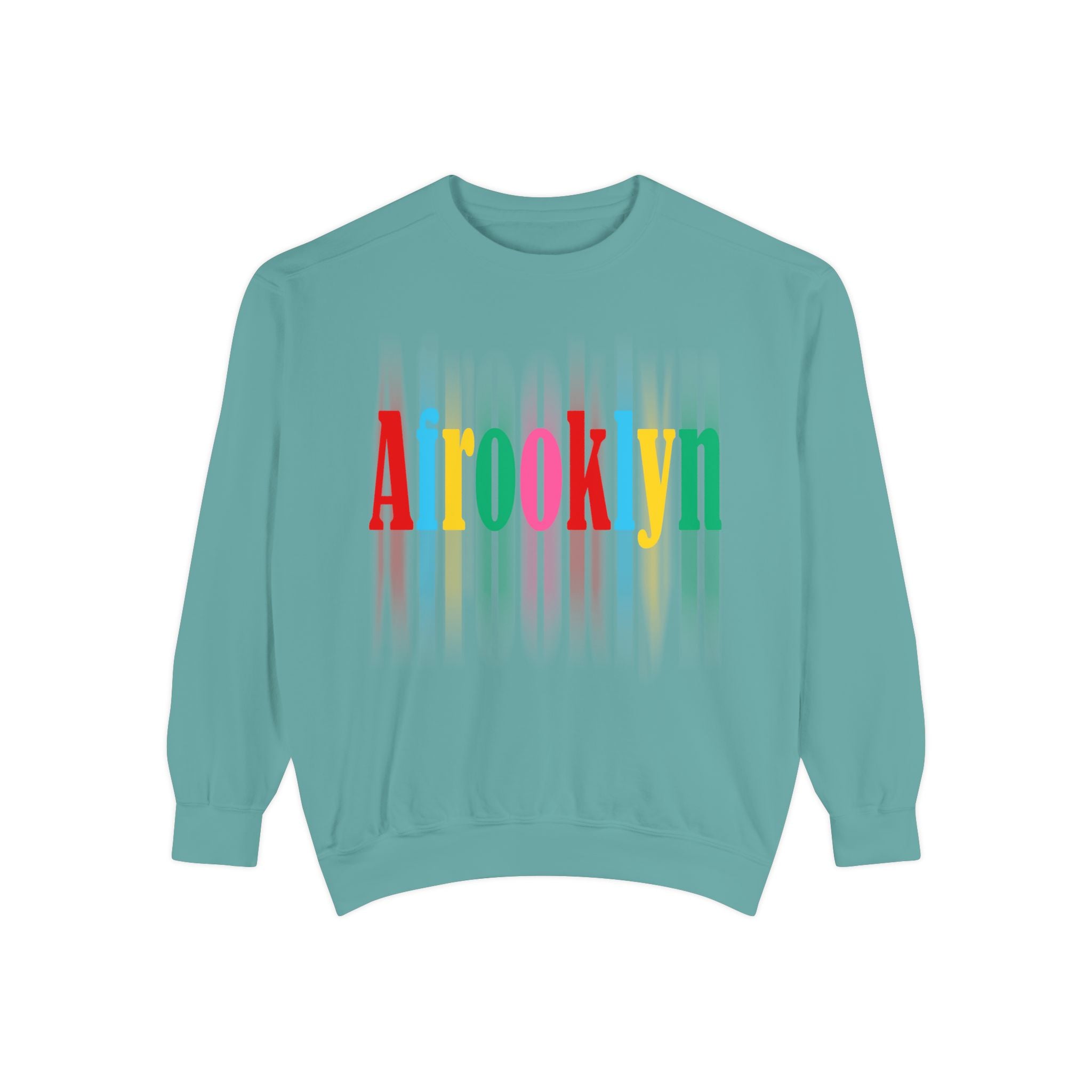 Afrooklyn Sweatshirt — Colorful Afrocentric Pride Pullover