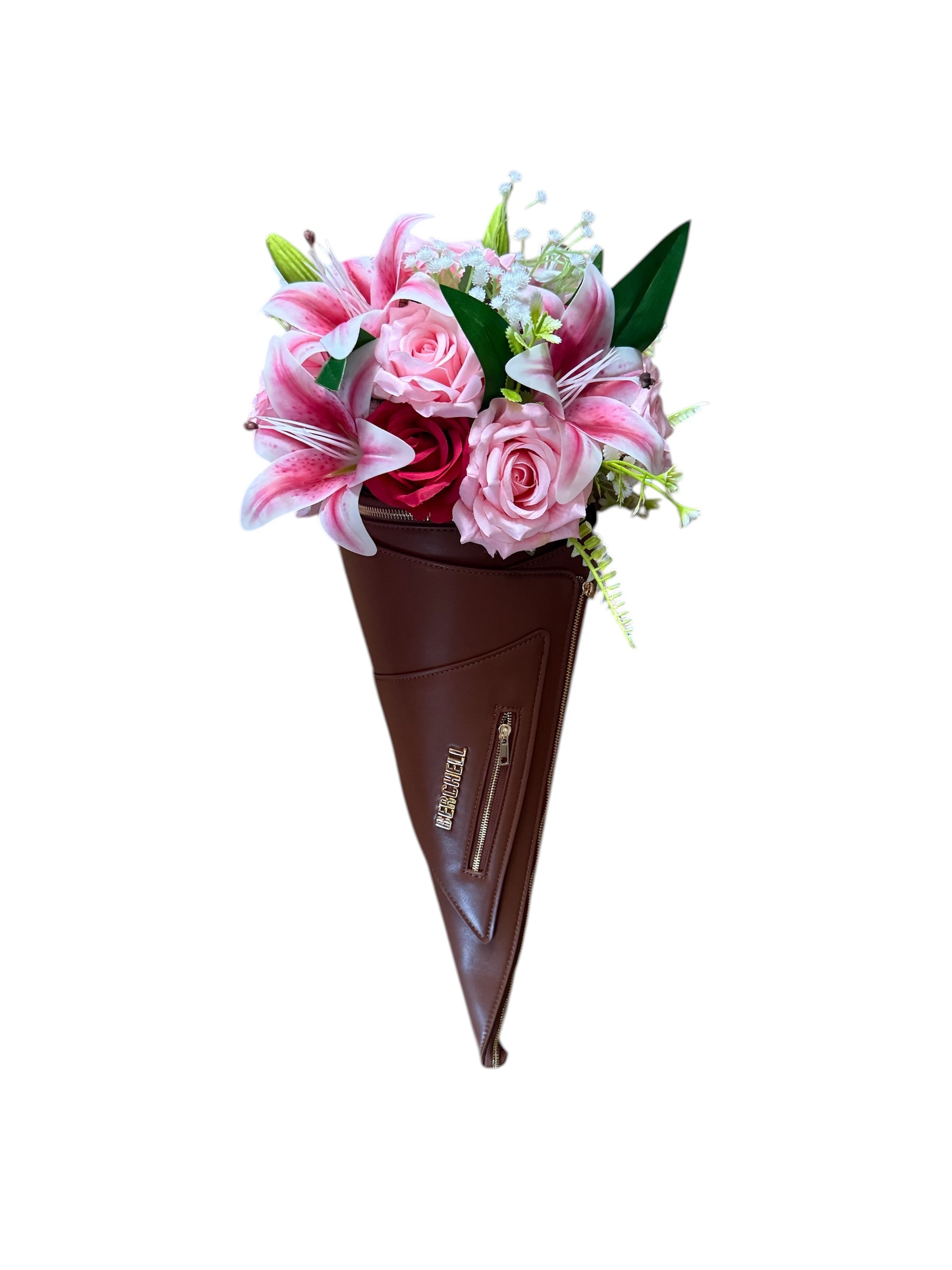 Berchell Bouquet Bag Cognac