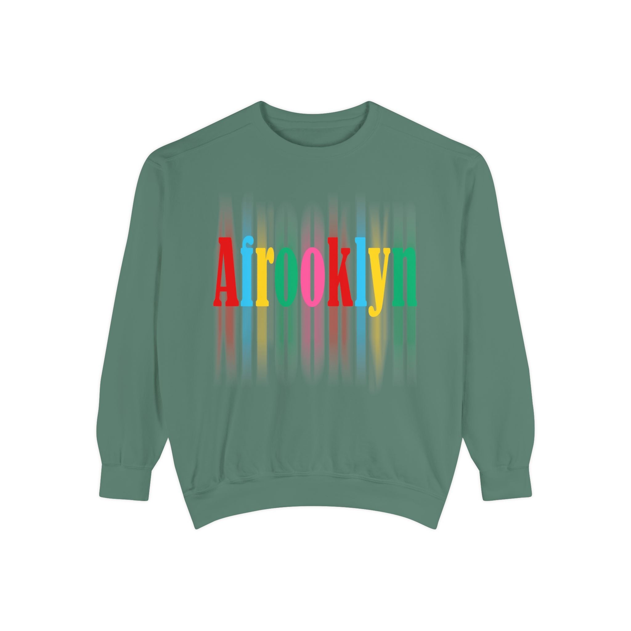 Afrooklyn Sweatshirt — Colorful Afrocentric Pride Pullover