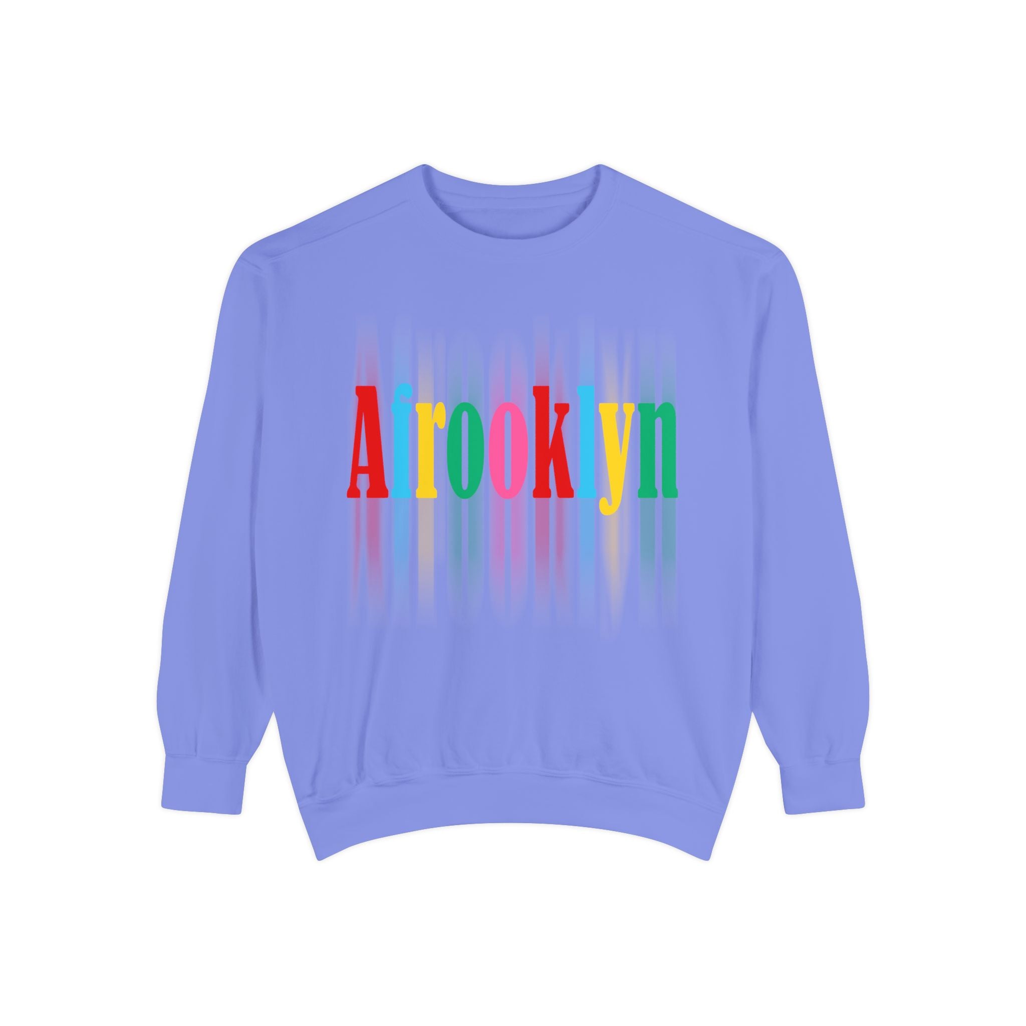 Afrooklyn Sweatshirt — Colorful Afrocentric Pride Pullover