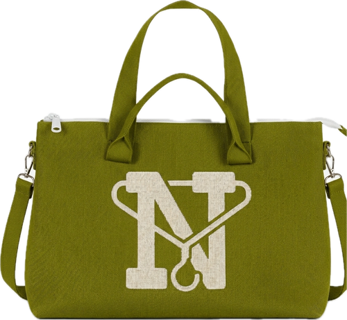Afrooklyn Ankees Messenger Crossbody *PATRON 🍋‍🟩 GREEN* + Organizer Insert