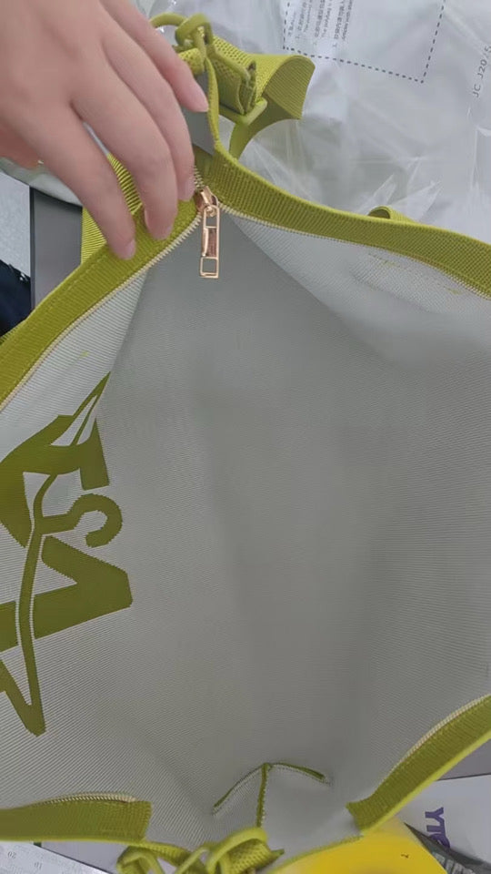Afrooklyn Ankees Messenger Crossbody *PATRON 🍋‍🟩 GREEN* + Organizer Insert