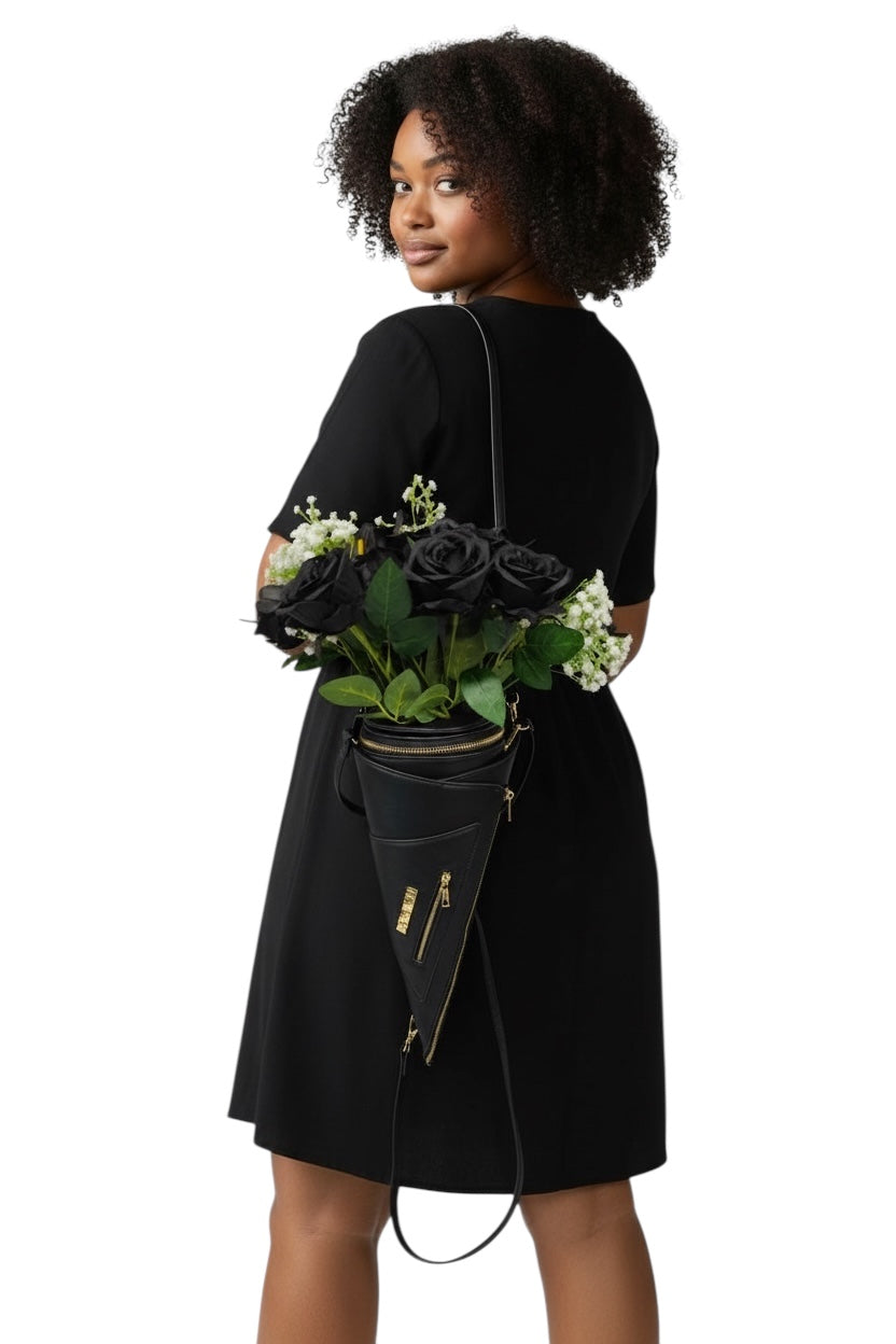 Berchell Bouquet Bag Black