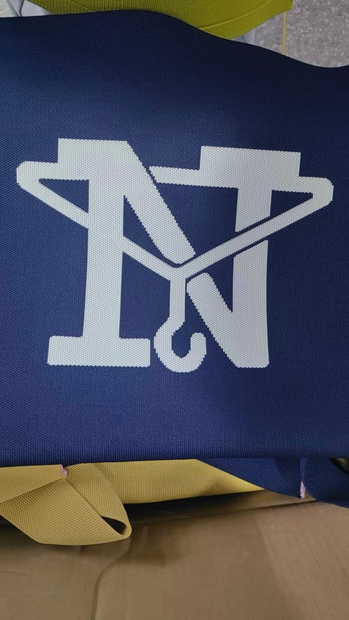 Afrooklyn Ankees Messenger Crossbody *FITTED 🧢 BLUE*